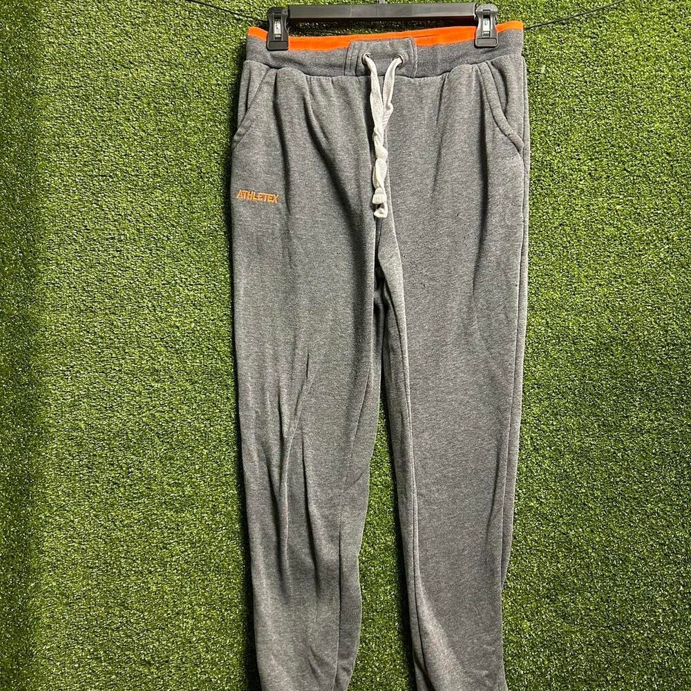 Athleta Men's Grey Joggers-tracksuits